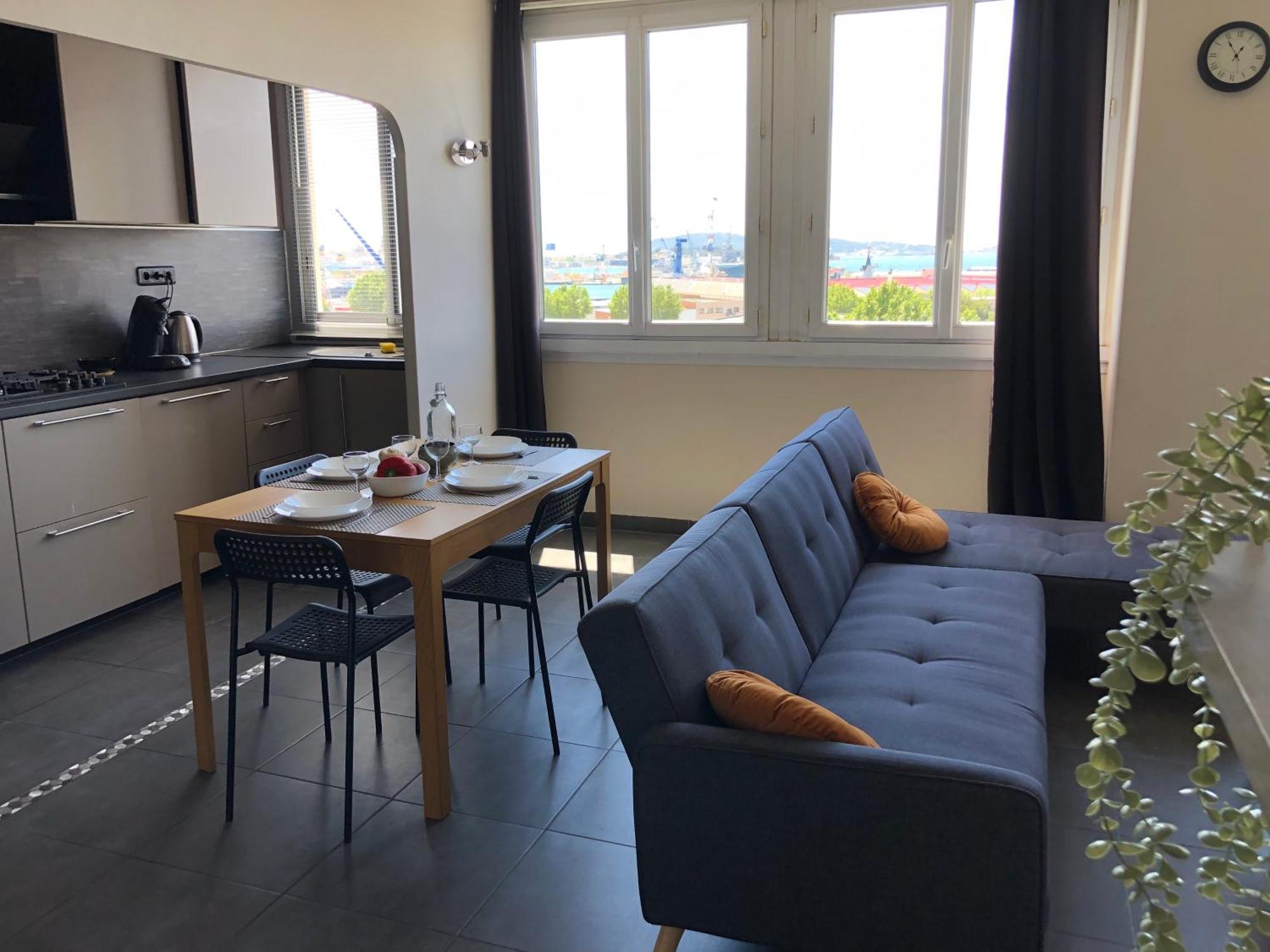 Tout Confort Toulon Centre Appartement 3 Chambres, Vue Sur La Rade Ngoại thất bức ảnh